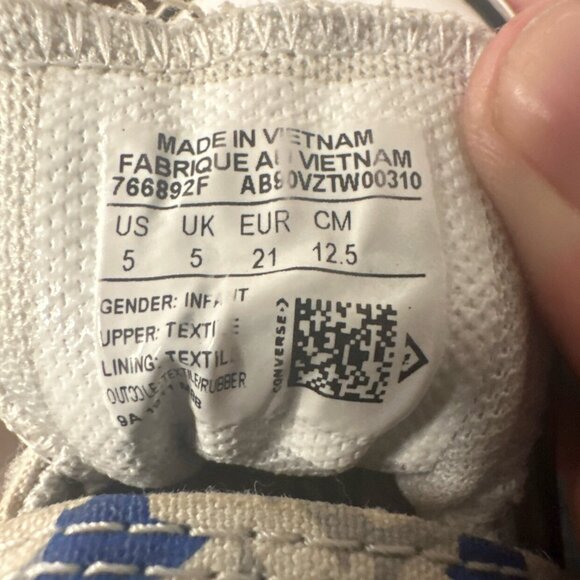 Converse Chuck Taylor All Star Sharks Blue - Picture 9 of 9